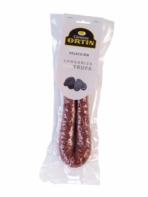 longaniza con trufa negra