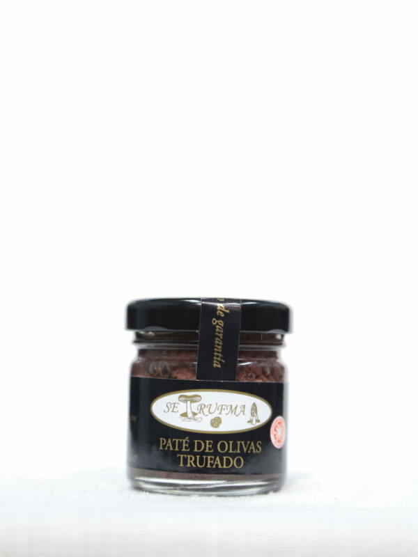 Paté de olivas trufado