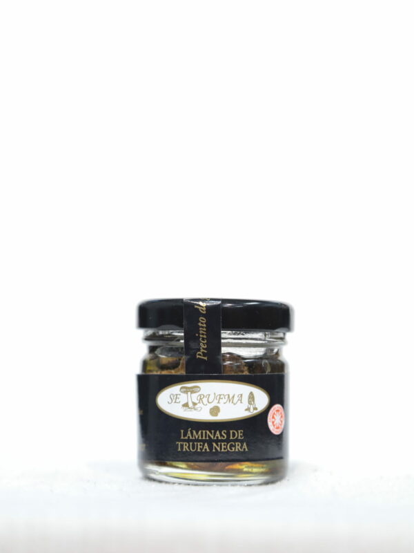 Láminas de trufa negra