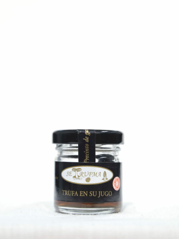 Trufa en su jugo