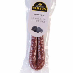 Longaniza con trufa negra