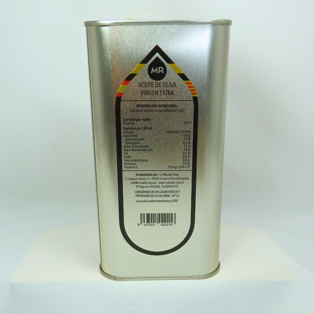 Aceite Arbequina 1L - Imagen 2