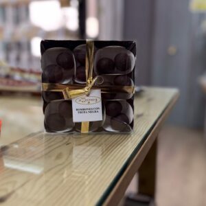 BOMBONES CON TRUFA NEGRA